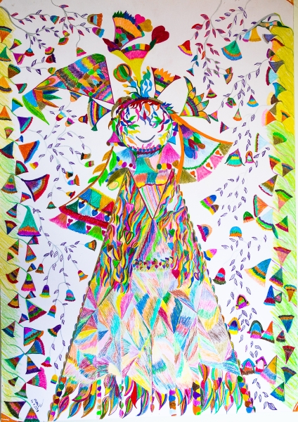 0034 2018 oil pencil on paper 50x70cm.jpg